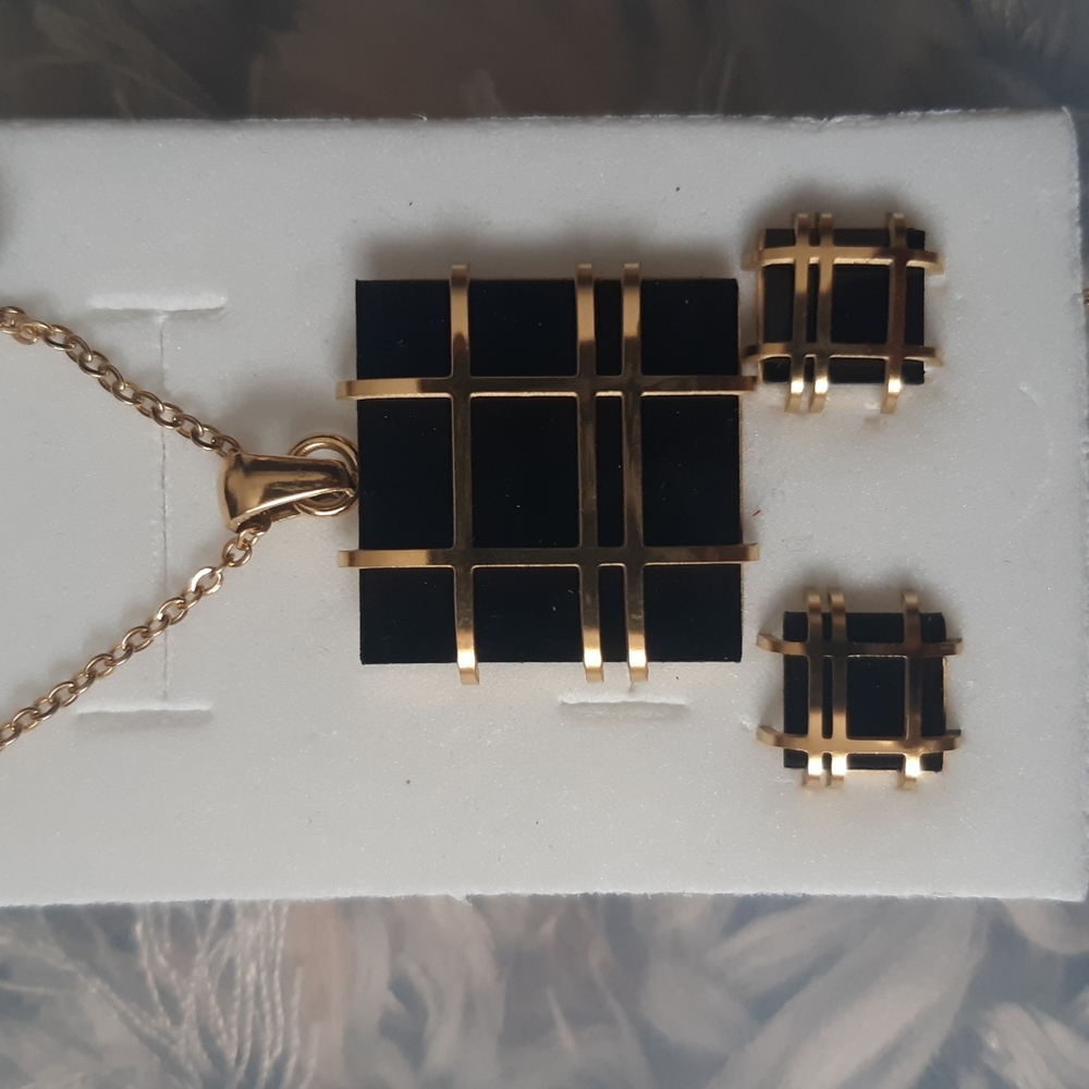 Necklace and Earrings